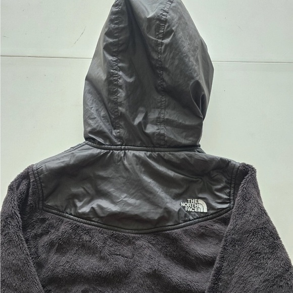 The North Face Fleece Hoodie Jacket Women S Black Full Zip Logo Cozy Excellent - Picture 14 of 14